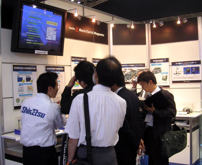 Shin-Etsu Chemical Co., Ltd. exhibition booth