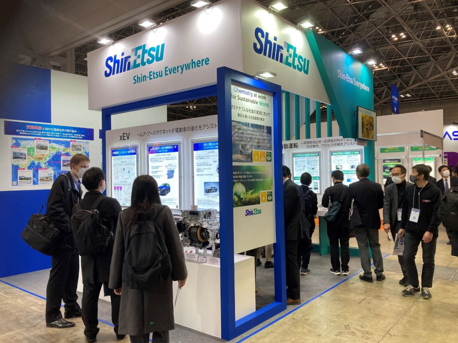 Shin-Etsu Chemical Co., Ltd. exhibition booth