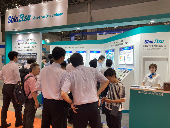 Shin-Etsu Chemical Co., Ltd. exhibition booth